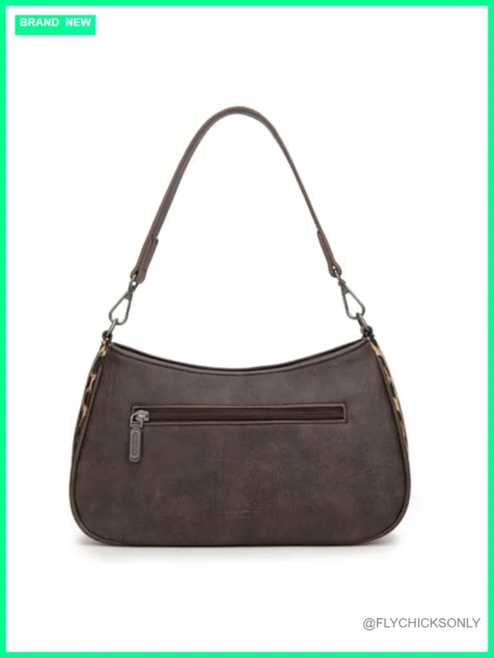 Aztec Faux Leather Hobo Handbag Crossbody Adjustable Strap